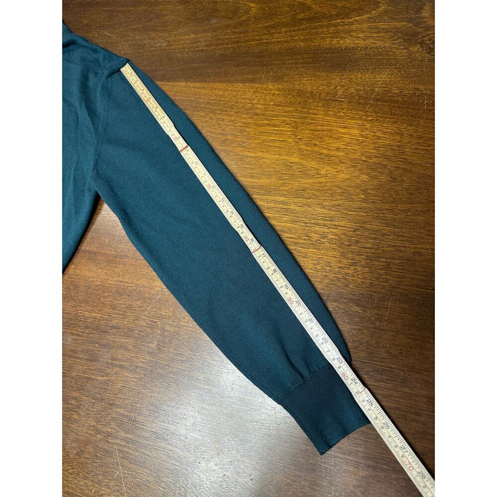 Merino Wool Blend Sweater Men XL Layer Outdoor Winter Warm Old Money Academia - Picture 7 of 8